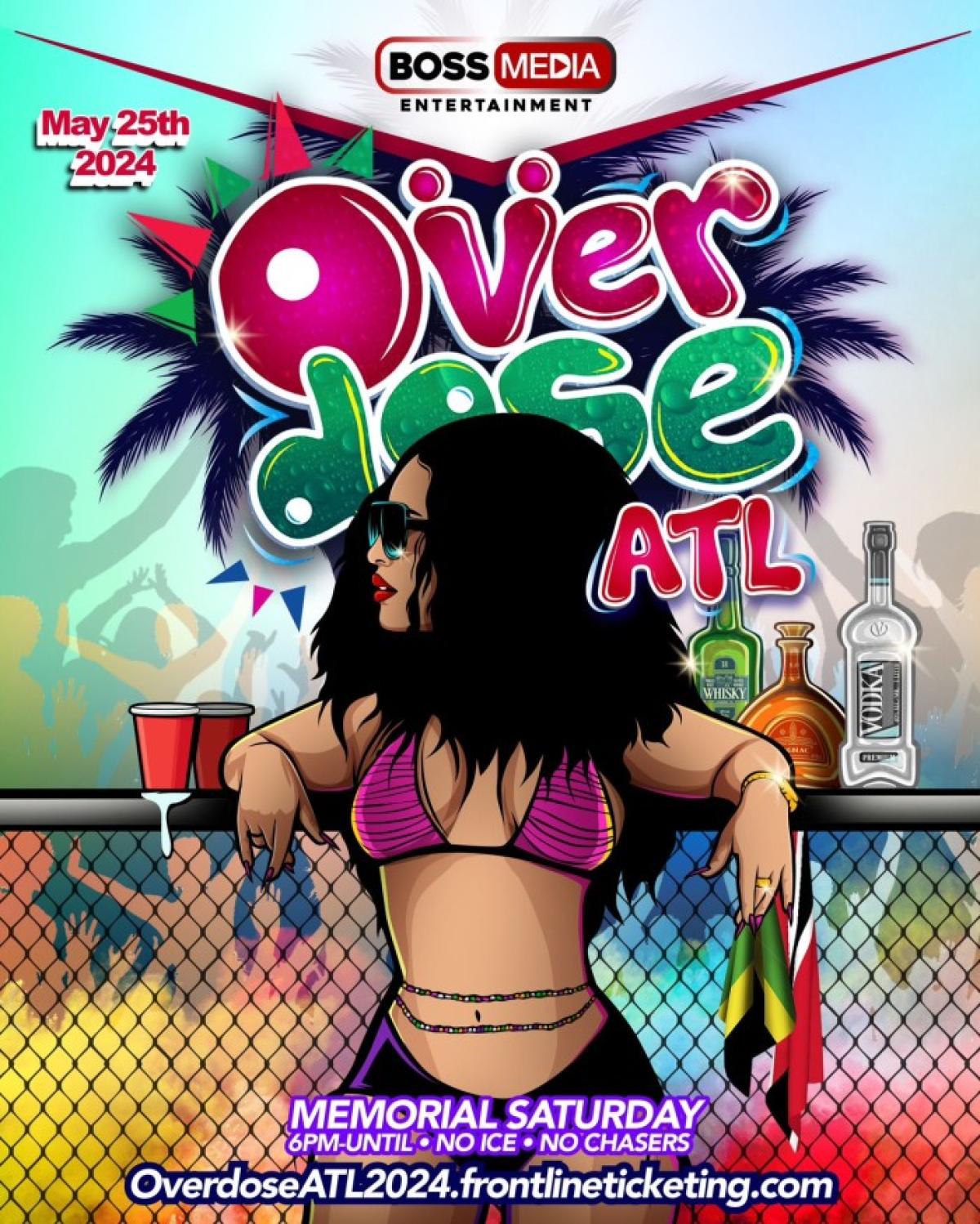 Overdose Cooler Fest flyer or graphic.