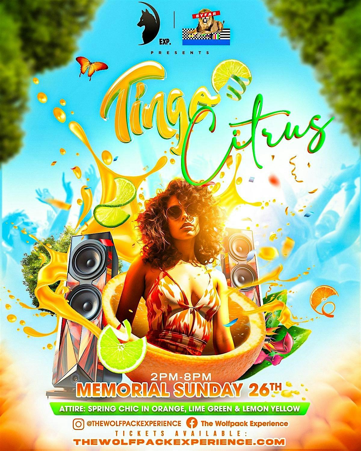 Tingo Citrus: Event 2  flyer or graphic.