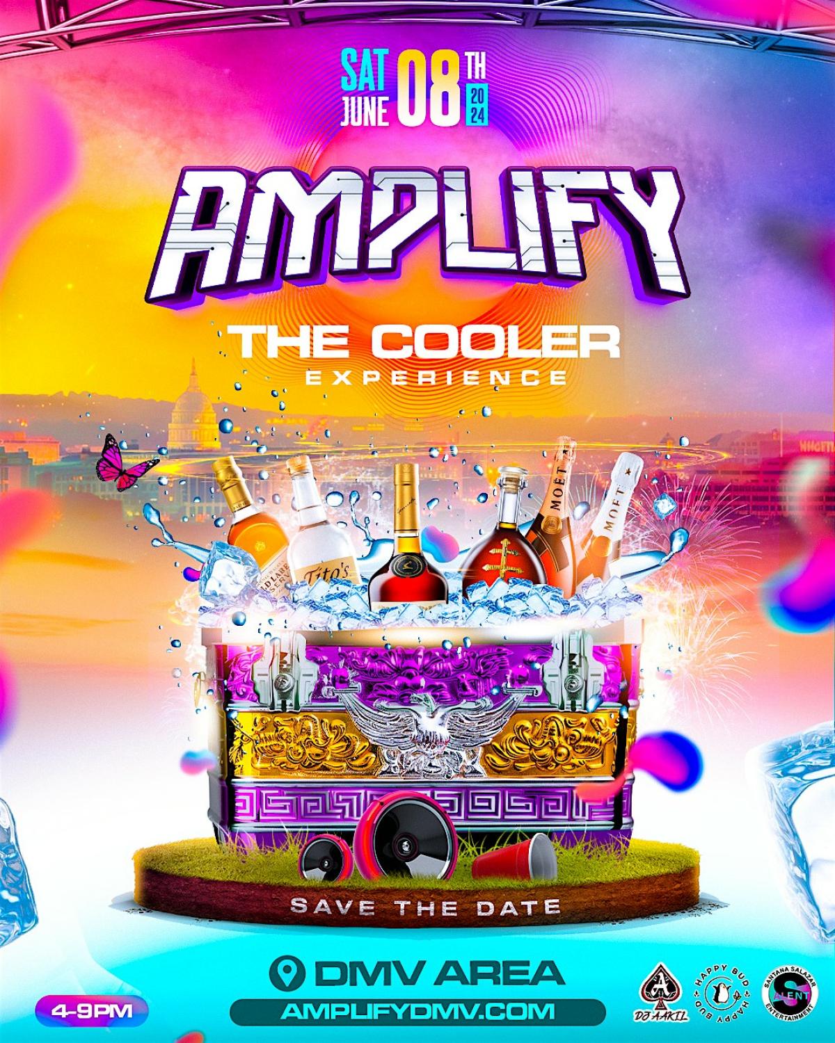 Amplify flyer or graphic.