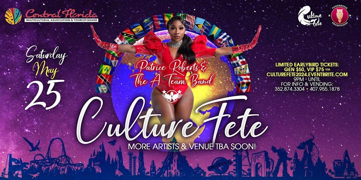 Culture Fete flyer or graphic.