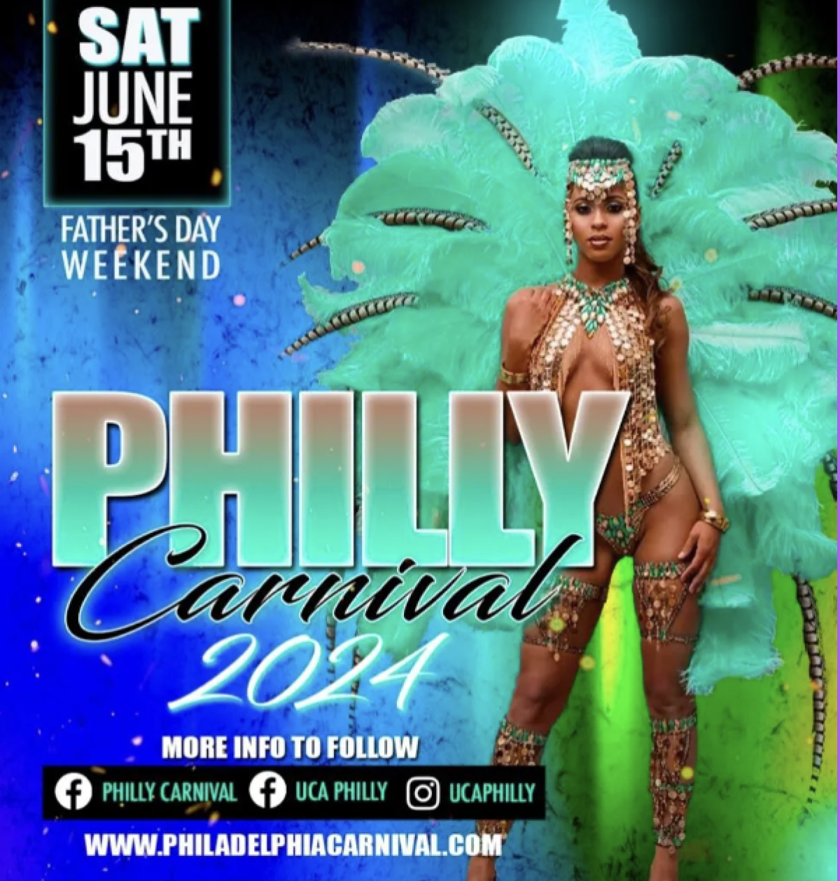 Philadelphia Carnival  flyer or graphic.