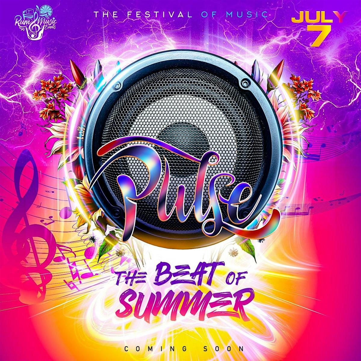 Pulse "The Festival of Music" flyer or graphic.