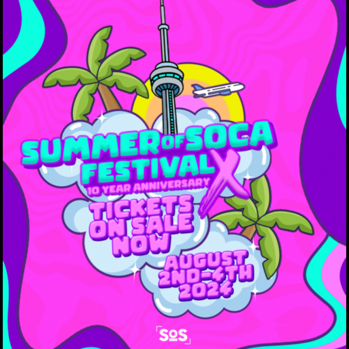 Summer Of Soca Festival flyer or graphic.