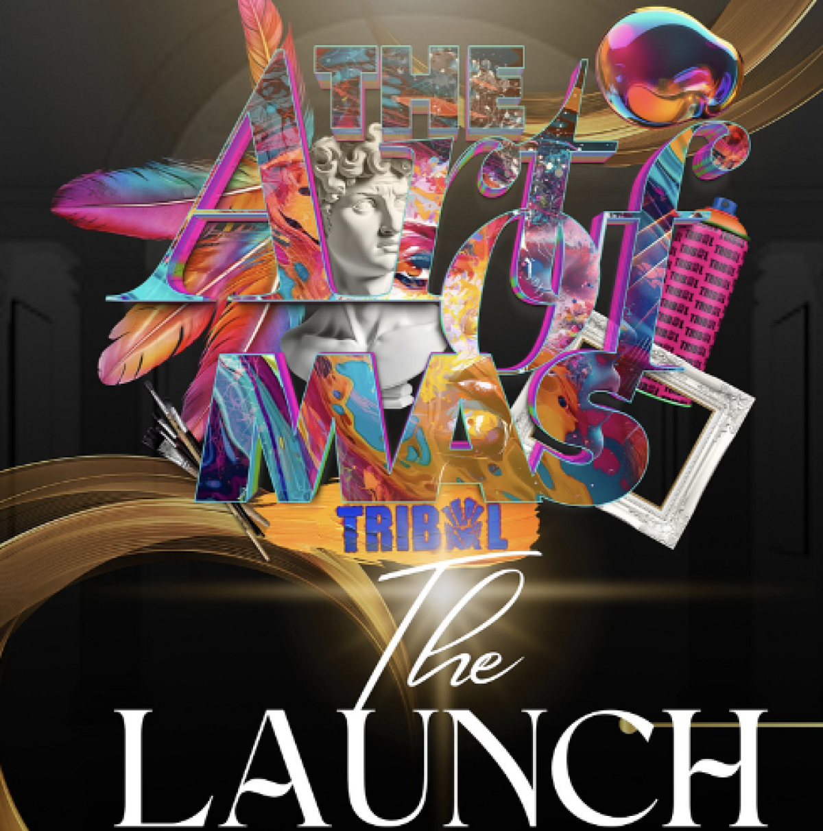 The Art Of Mas - The Launch flyer or graphic.