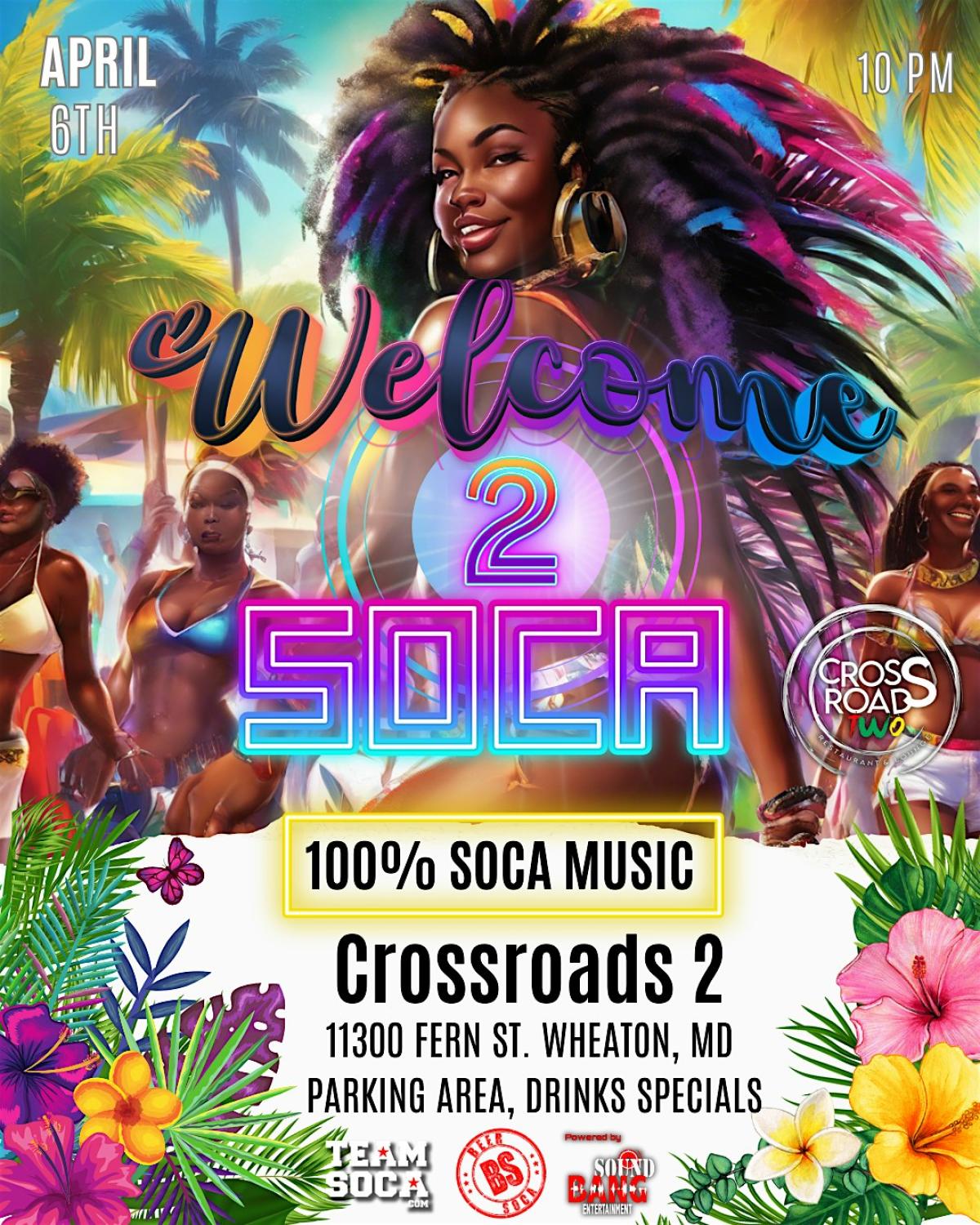 Welcome to Soca flyer or graphic.