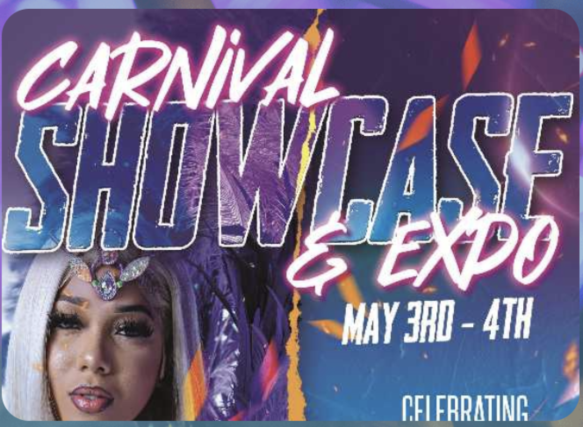 Miami Carnival Expo & Showcase of The Bands flyer or graphic.