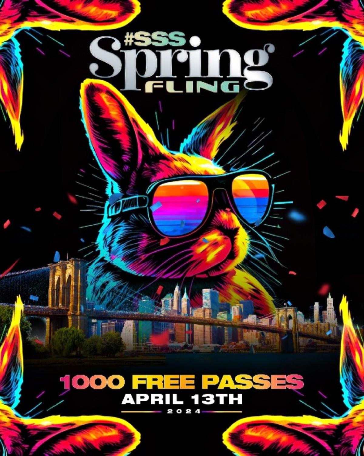 SSS Spring Fling flyer or graphic.