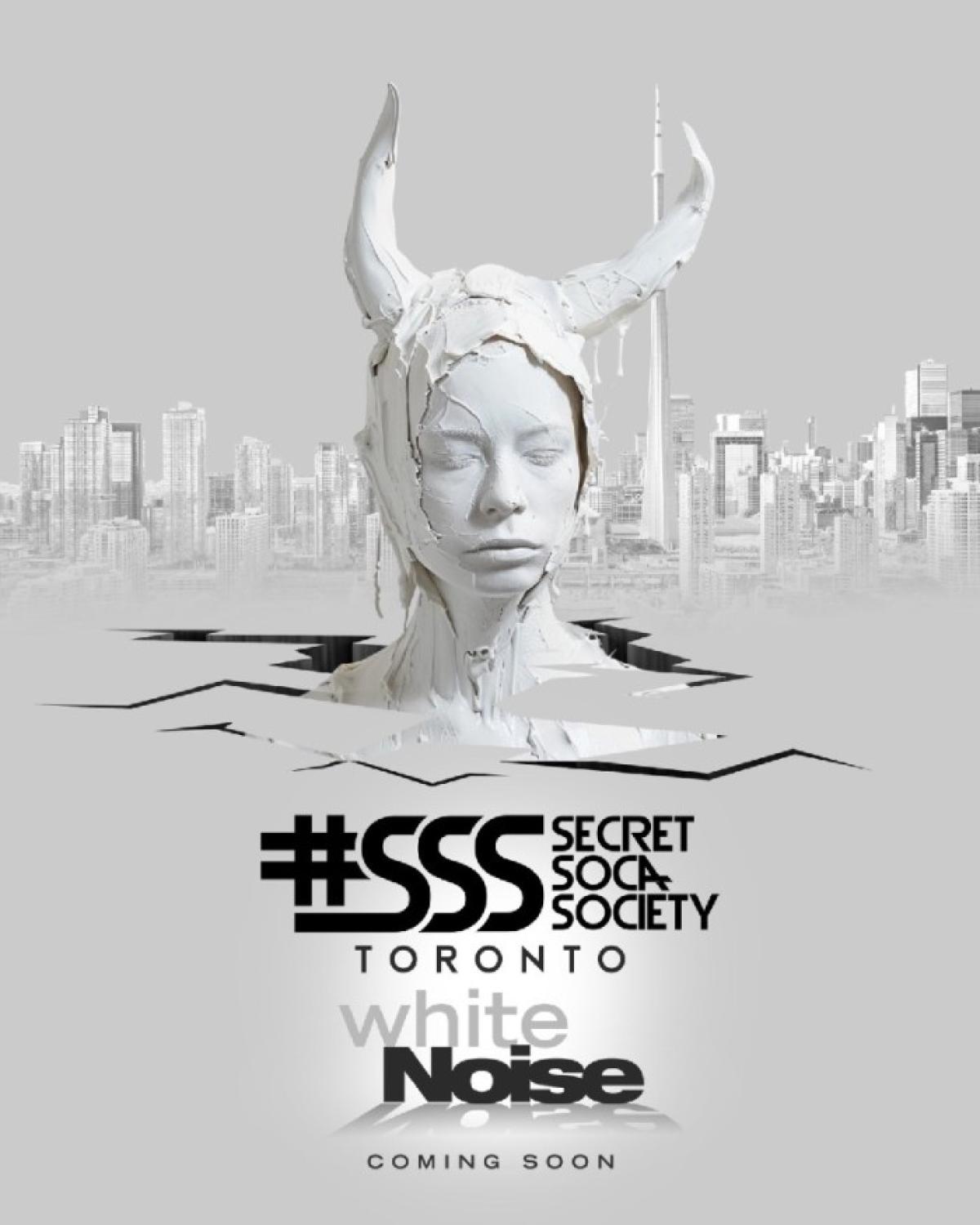 #SSS Toronto White Noise flyer or graphic.