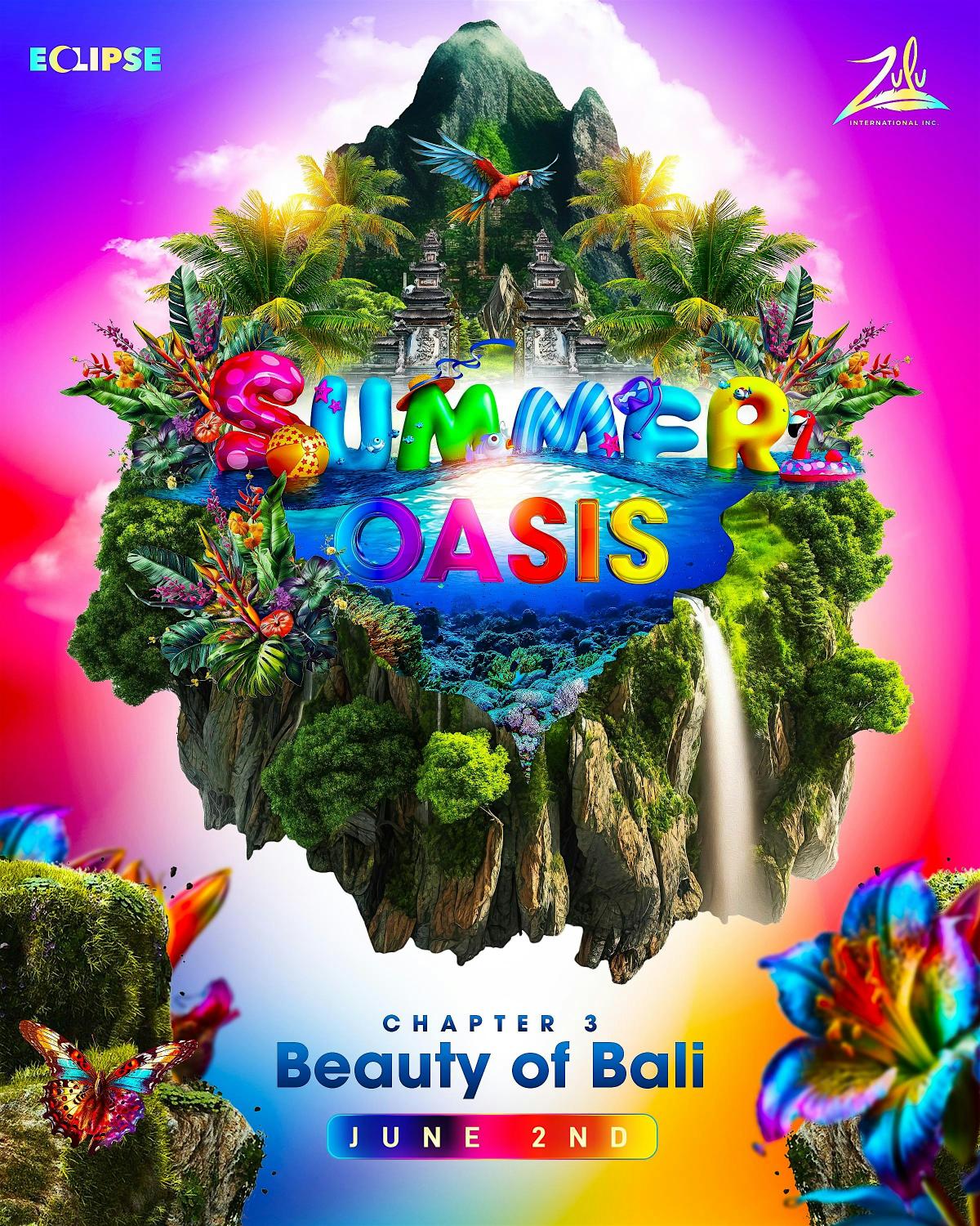 Summer Oasis The Boat Party Chapter 3 flyer or graphic.