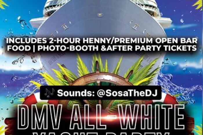 DMV All White Yacht Party