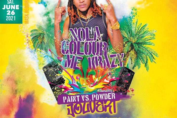 NOLA Colour Me Krazy - Paint VS. Powder Jouvert