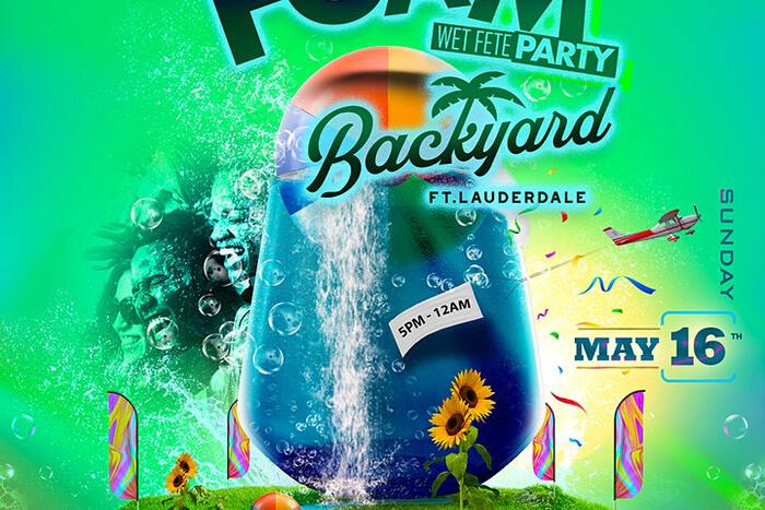 Foam Wet Fete Backyard Foam Party