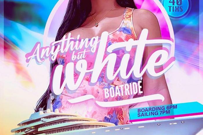 Anything But White Boat Ride