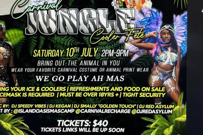 Carnival Jungle Cooler Fete