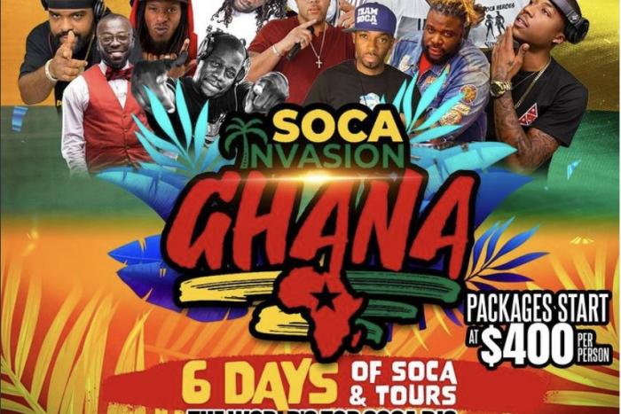 Soca Invasion Weekend Ghana