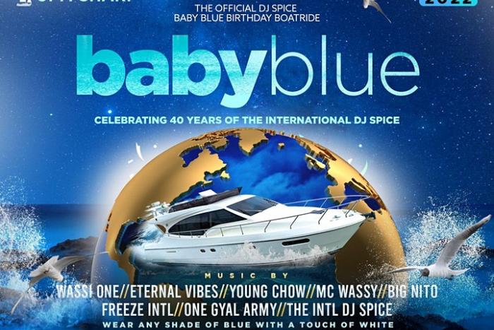 DJ Spice's Baby Blue Birthday Boatride