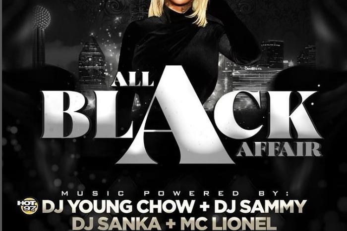 All Black Affair” Birthday Party! Loved the way this came out