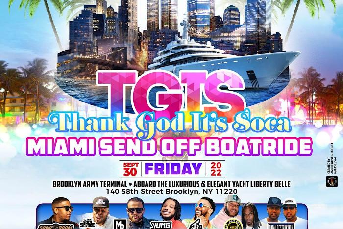 Thank God It's Soca Boat Ride Vibes