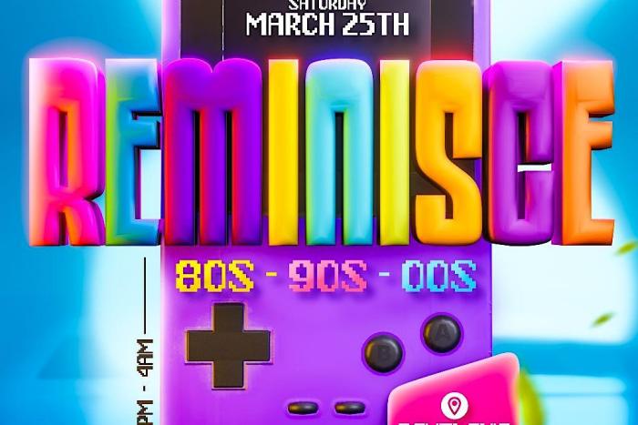 Reminisce- {80s - 90s - 00s} Party