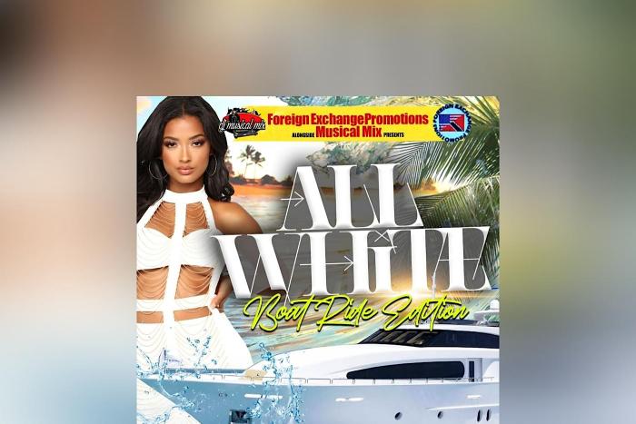 White & Anything Cooler  Boatride