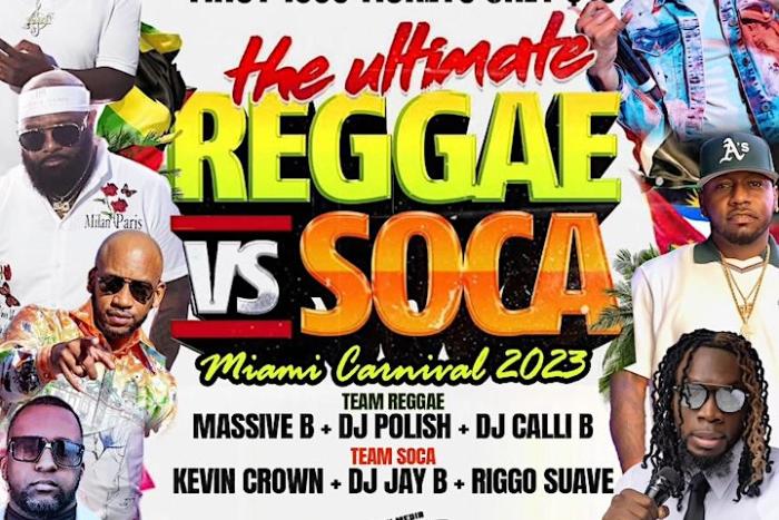 The Ultimate Reggae vs Soca