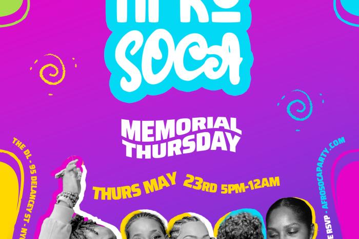 Afro Soca - Memorial Thursday