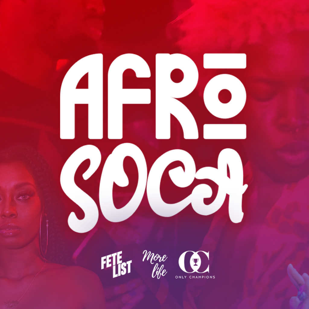 Afro Soca flyer.