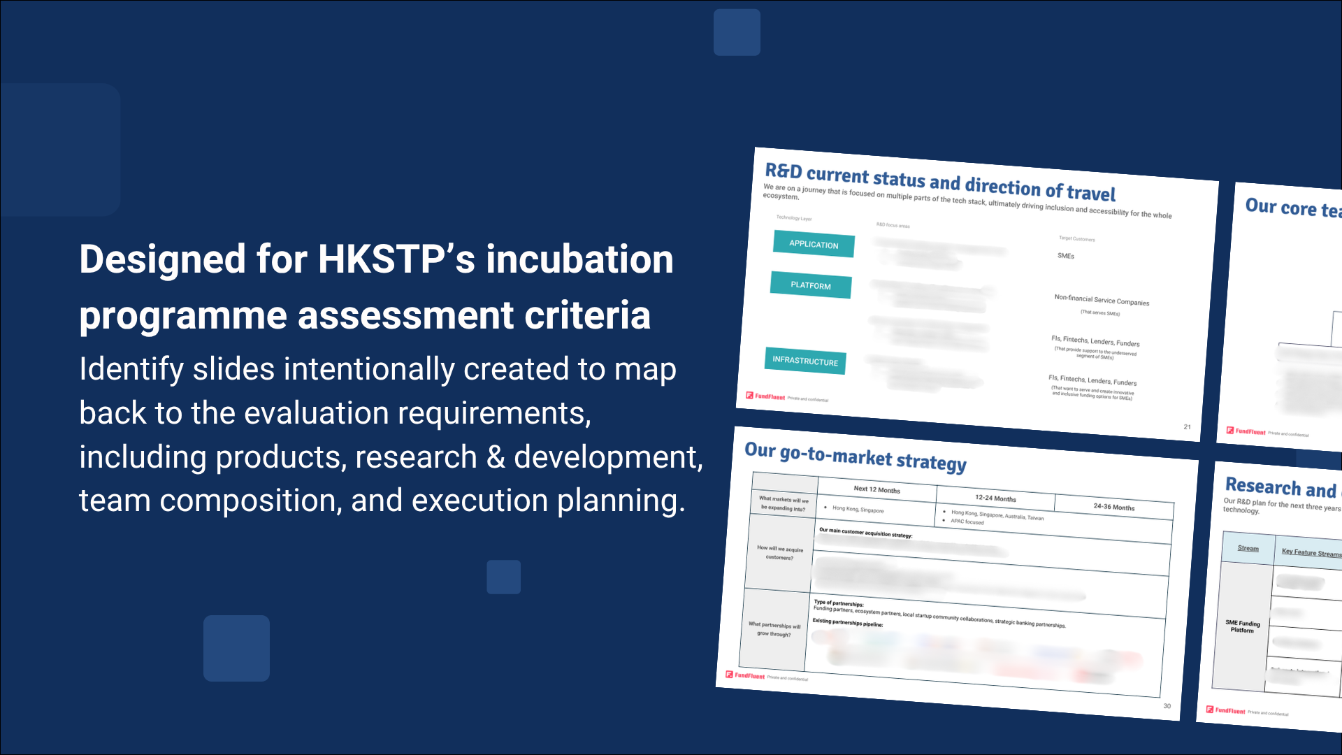 FundFluent HKSTP Incubation Programme Pitch Deck preview 2