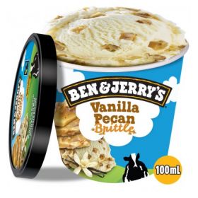 TERRINA BEN & JERRY'S "VANILLA PECAN BRITTLE" 100 ML