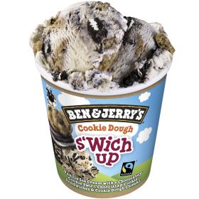 TERRINA BEN & JERRY'S "COOKIE DOUGH S'WICH UP" 465 ML