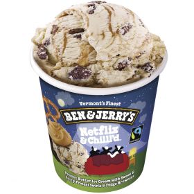 BEN&JERRY'S ICE CREAM TUB "NETFLIX&CHILLL'D" 465ML