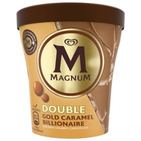 TARRINA DE MAGNUM DOBLE "GOLD CARAMEL BILLIONAIRE"