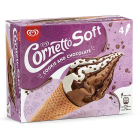 CORNETO SOFT COOKIE CHOCOLATE 4UN.