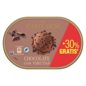 CARTE D'OR HELADO DE CHOCOLATE 1,3L (900ml+400ml)