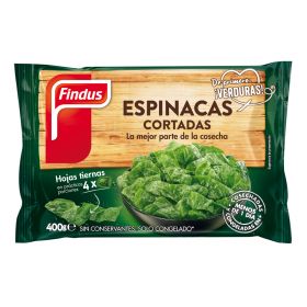 ESPINACS TALLATS 400 GRS