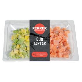 SALMON/AVOCADO TARTAR DUO