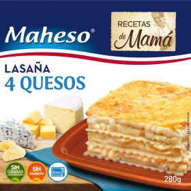 LASAÑA 4 QUESOS