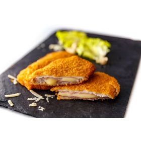 BREADED BUTTERFLIED HAM LOIN AND CHEESE