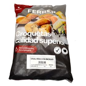 CROQUETES QUALITAT SUPERIOR DE BRANDADA DE BACALLÀ