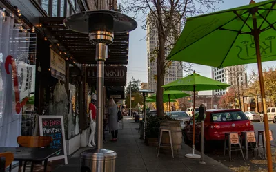 Heated Patio Dining at El Barrio