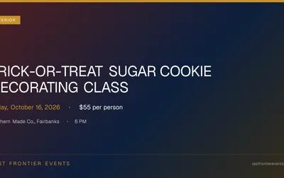 Trick-or-Treat Sugar Cookie Decorating Class