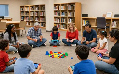 Family Gaming at Muldoon