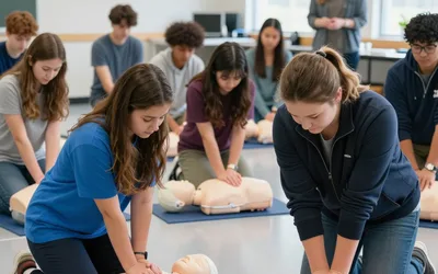 Hands Only CPR with Red Cross of AK