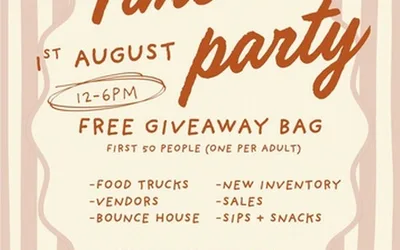 Rustique Designs Home Collective 2nd Anniversary Party