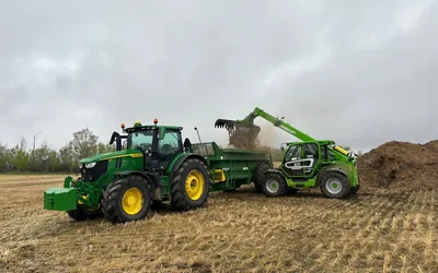 Ponoka Community Growing Project Barley Harvest