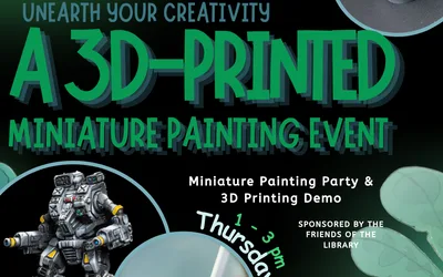 3D-Printed Miniature Painting Event