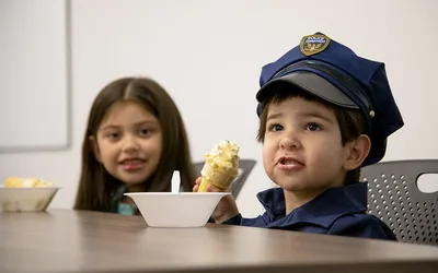 Cops & Cones event