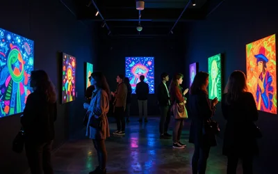 Art in the Dark Opening Reception