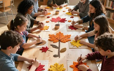 Autumn Seed Mosaics