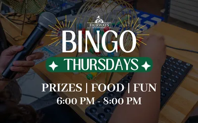 Bingo Night at Fairways Kitchen & Bar